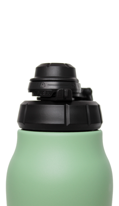 APAA Purify Ergonómica - La Botella que Filtra y Mejora tu Agua - 710 ml - Acero inoxidable