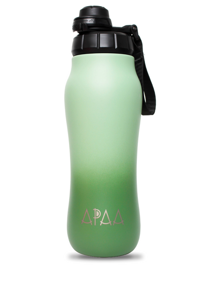 APAA Purify Ergonómica - La Botella que Filtra y Mejora tu Agua - 710 ml - Acero inoxidable